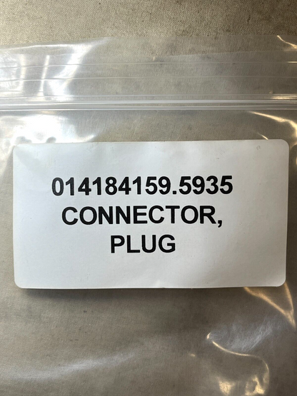 RADIO RF-5000 HARRIS 10075-1041 ELECTRICAL PLUG CONNECTOR 5935-01-418-4159 NOS