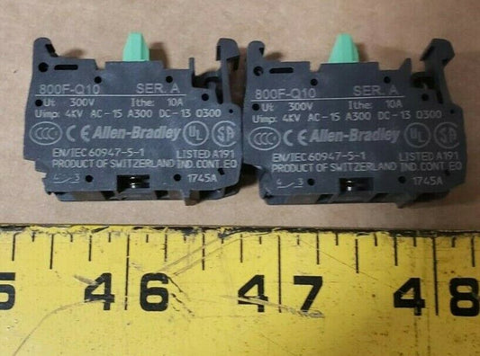 2 Tronair 14143 Block Contacts - Green