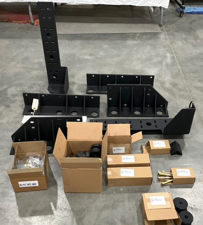 M998 HMMWV HUMVEE COMPLETE SHELTER MOUNTING KIT 17-1-8584-1 / 5410-01-441-0266