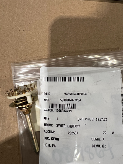 Switch PA024-100 NSN 5930-00-787-7234 - photo 4