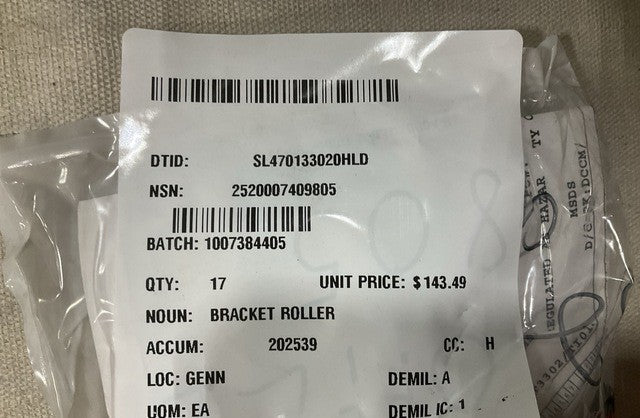 Bracket Roller 5-TON NSN 2520-00-740-9805 - photo 5