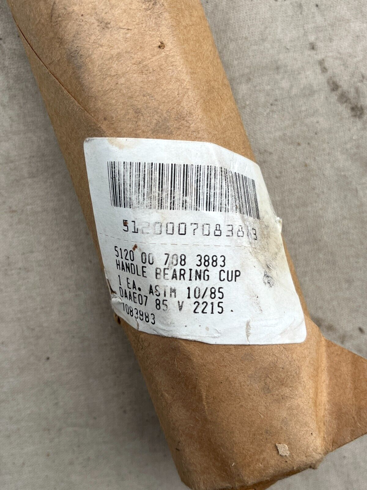 US ARMY OEM M1E1 BATTLE TANK MANUAL CONTROL HANDLE 7083883 5340-00-708-3883