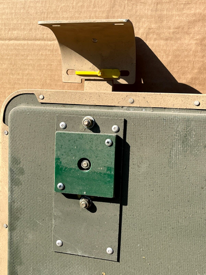 HMMWV 2 MAN AMBULANCE BODY REAR RIGHT HAND DOOR PASSENGER SIDE 2510-01-265-1139