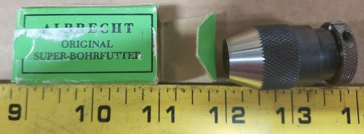 Albrecht 70020 C30-J0 0.015"-1/8" Classic Keyless Drill Chuck