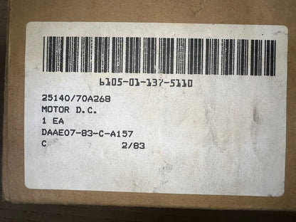Motor 70A268 NSN 6105-01-137-5110 - photo 7