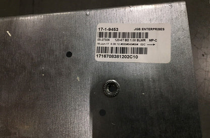 JGB 17-1-9453-1 RECIRCULATION M FAN COMPONENT 17-1-9453 4920-01-528-0524