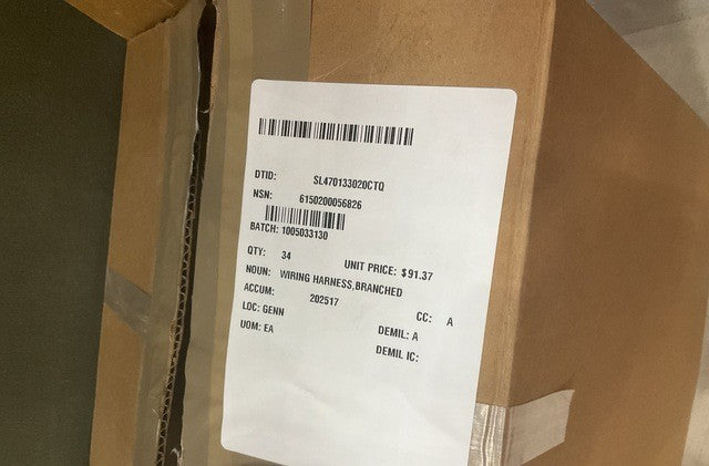 Branched Wiring Harness 25-2456 NSN 6150-20-005-6826 - photo 7