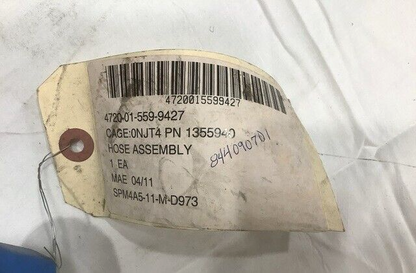 HEMTT TRUCK OSHKOSH 1355940 3/4'' NONMETALLIC HOSE ASSEMBLY 4720-01-559-9427