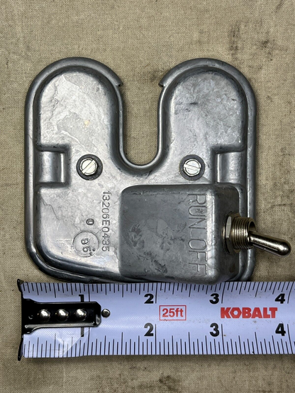 MILITARY STANDARD GAS 13206E0435 BREAKER POINTS COVER ASSEMBLY 2920-00-111-6427