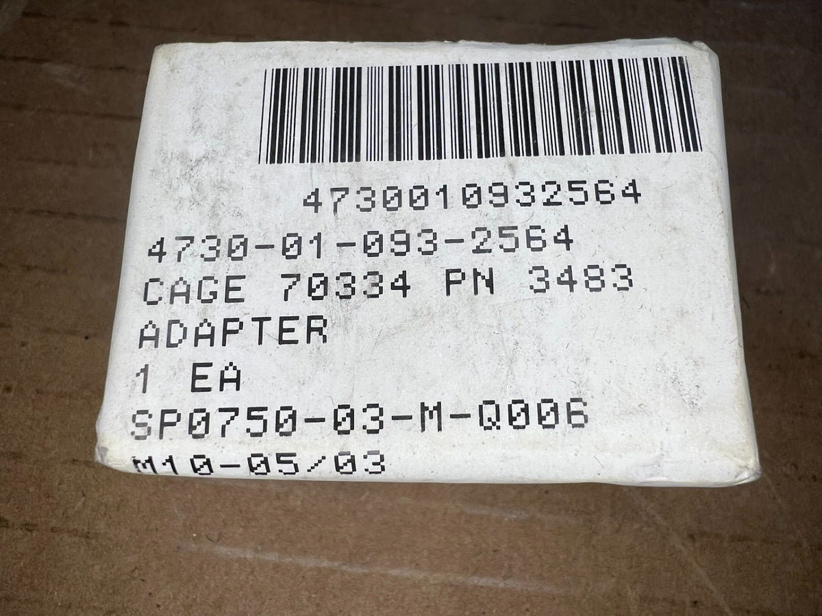 Tube Straight Adapter A4961 NSN 4730-01-093-2564 - photo 7