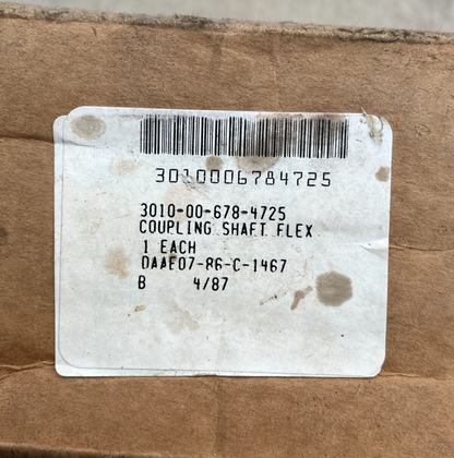 M51 M74 M88 RECOVERY VEHICLE FLEXIBLE COUPLING SHAFT 7323990 3010-00-678-4725