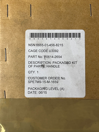 MILITARY DETECTION AND ALARM DEVICE CARRYING HANDLE P0614-2654 6665-01-456-8215