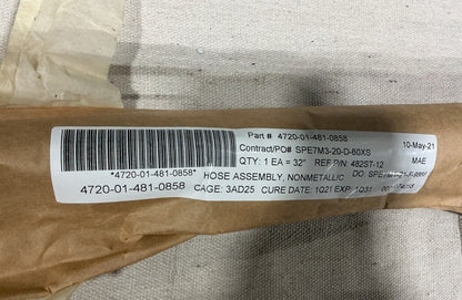 Hose Assy 481/482ST-12 NSN 4720-01-481-0858 - photo 6