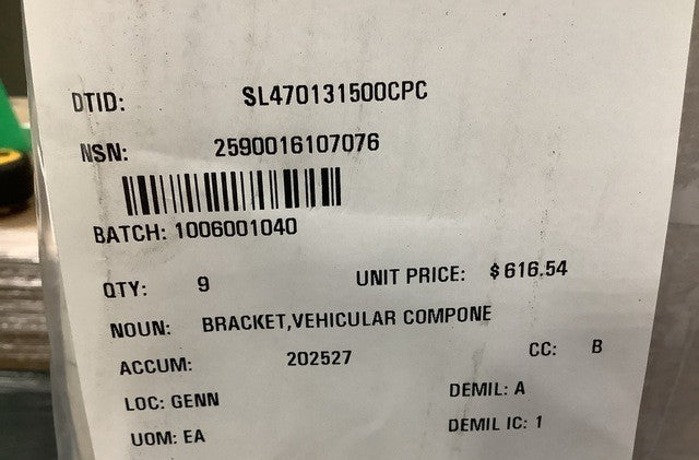 Reinforcement Plate 4288076 NSN 2590-01-610-7076 - photo 8