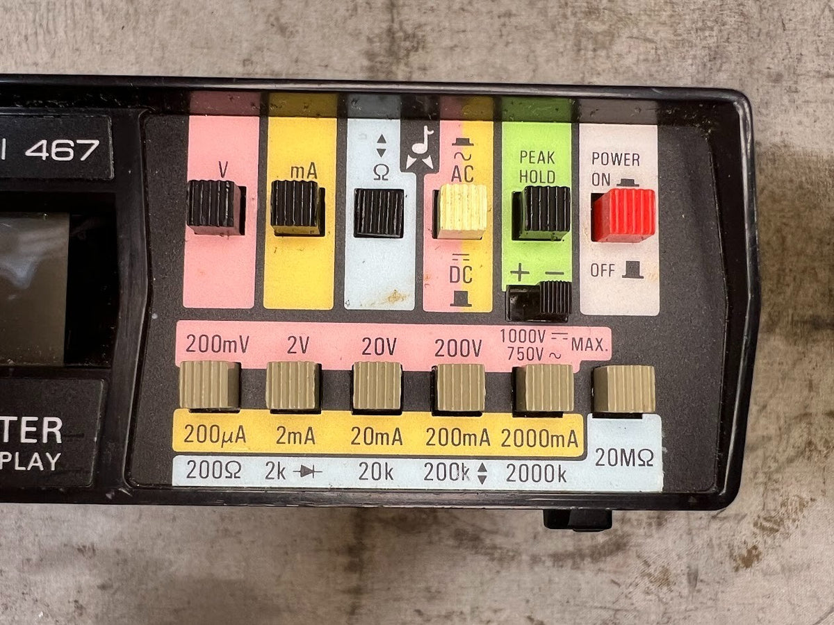 True Rms Digital Multimeter Without Case Leads - photo 8