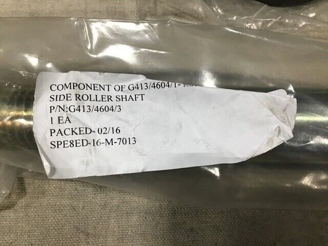 New G413/4604/1 Roller & Shaft Assembly Components/Kits 5420-99-669-4603