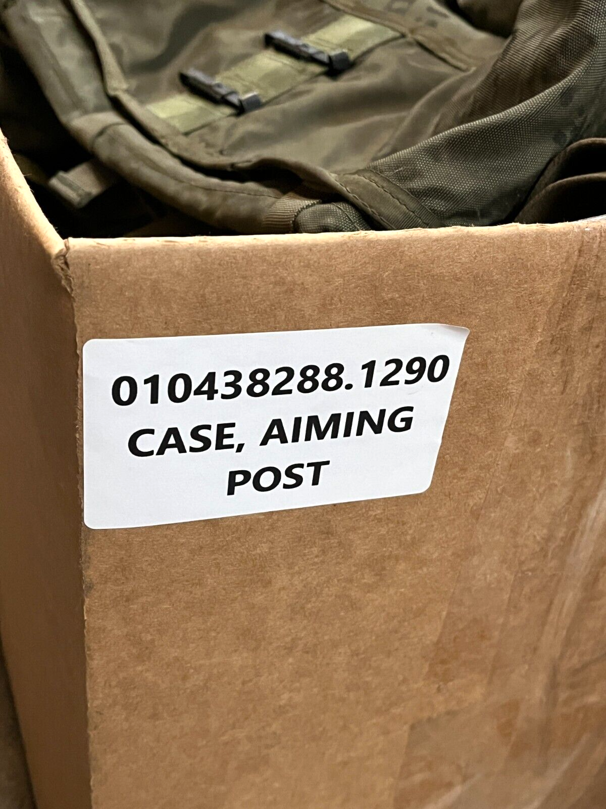 USGI ARMY LAV ANTI-TANK 11733755 CARRYING AIMING POST CASE 1290-01-043-8288