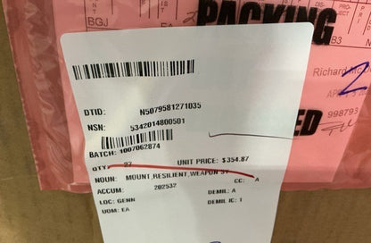 Resilient Mount 7G450 NSN 5342-01-480-0501 - photo 6