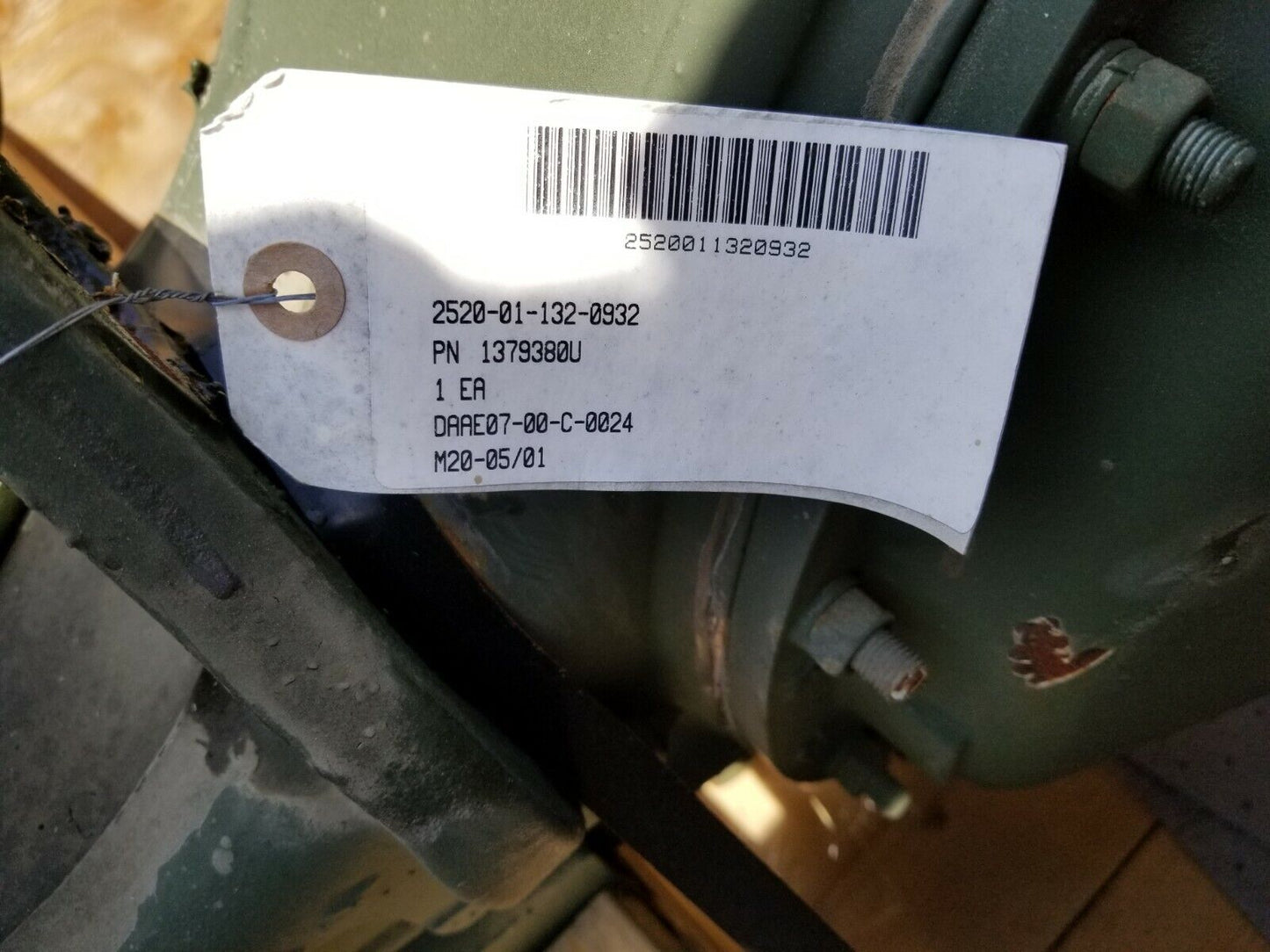 OshKosh HEMTT M977   Axle Assembly M977, M978, M983, M984, M984A1, M985 1379380U