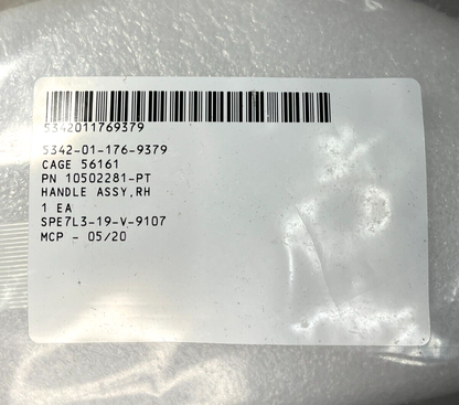 LAV-25 TANK GENERAL DYNAMICS 10502281-PT RH HANDLE ASSEMBLY 5342-01-176-9379