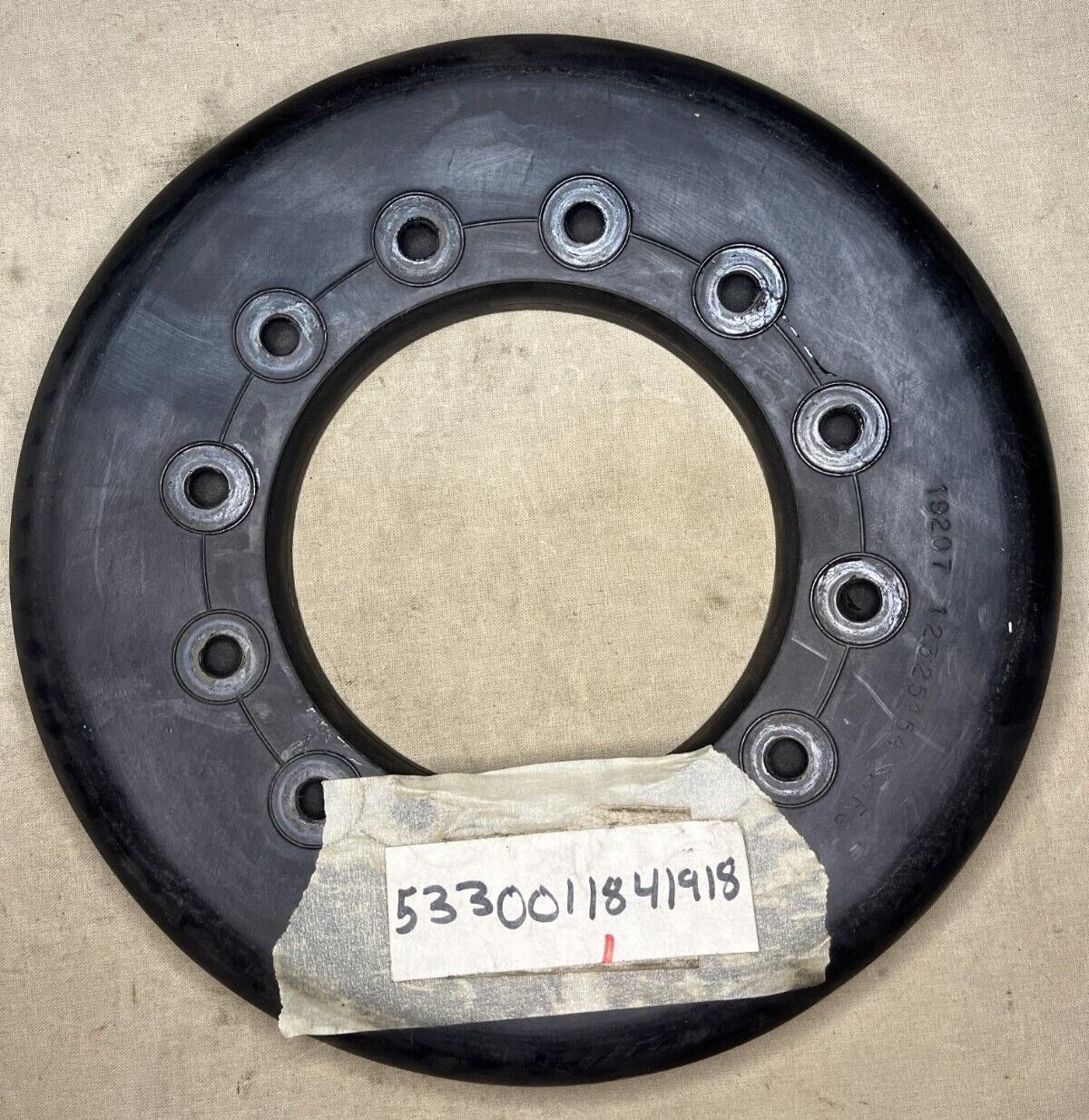 USGI MILITARY TANK ABRAMS M-1 12325454 PLAIN ENCASED SEAL 5330-01-184-1918