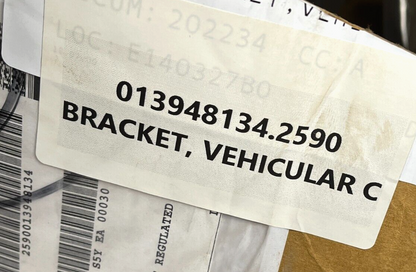 M998 HMMWV 12338151-7 REAR DIFFERENTIAL BRACKET 12338151 2590-01-394-8134 NOS