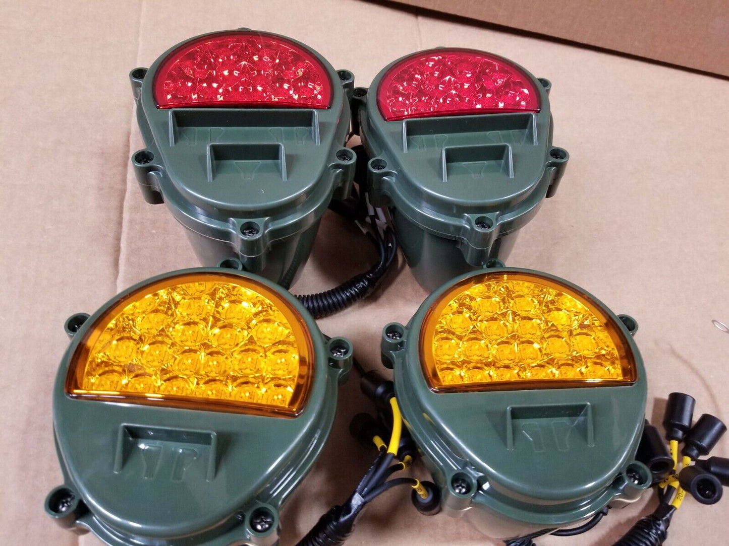 NEW LED HMMWV BRAKE LIGHT TURN SIGNAL HEADLIGHT SET M998 HUMVEE 12422957  M35