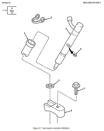 NEW M939 TRUCK SERIES 3802091 DIESEL E FUEL INJECTOR PARTS KIT 2910-01-292-5663