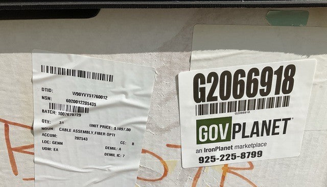 Fiber Optic Cable A3102607 NSN 6020-01-220-5435 - photo 4