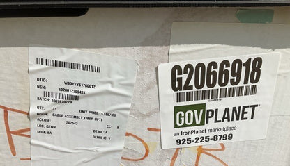 Fiber Optic Cable A3102607 NSN 6020-01-220-5435 - photo 4