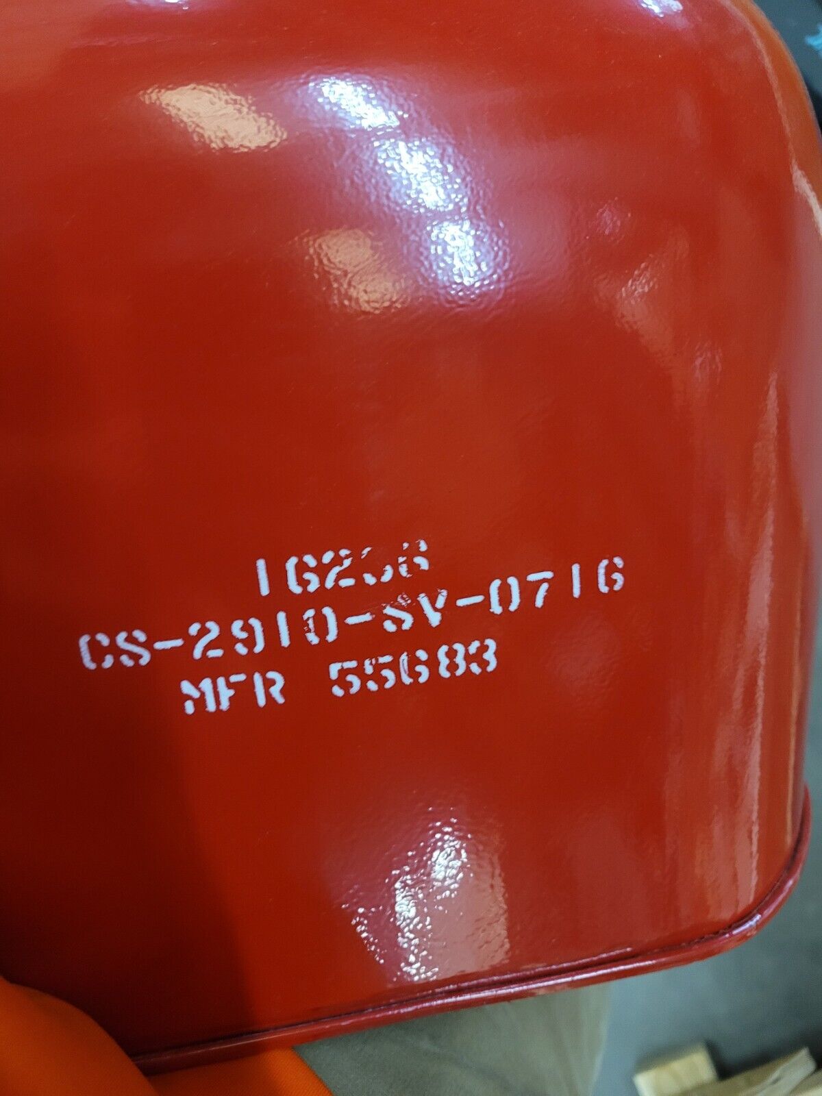 TICONDEROGA CLASS CG (47) SHIP AIRCRAFT TANK FUEL TANK 6 GALLON 2910-01-222-7294