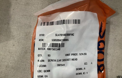 Socket Head Cap Screw 9923390 NSN 5305-99-471-8005 - photo 6