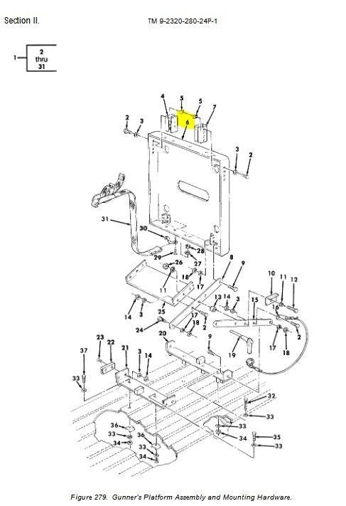 Platform Assembly 45481-01 NSN 2590-01-260-0214 - photo 2