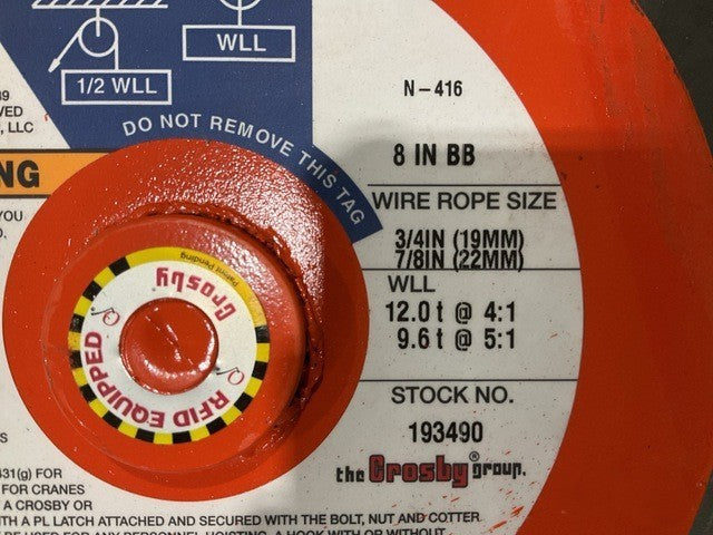 Snatch Tackle Block 193490 NSN 3940-01-556-3295 - photo 7