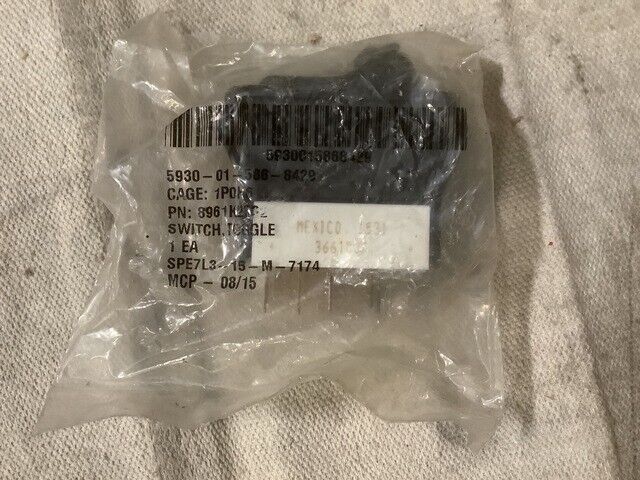 MRAP-MATV JLTV 8961K2532 TOGGLE SWITCH NGR, B.O. SERVICE SELECT 5930-01-586-8429