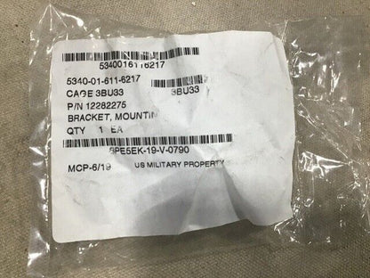 NEW MIL-C-11866 ERA INDUSTRIAL 12282275 MOUNTING BRACKET 5340-01-611-6217