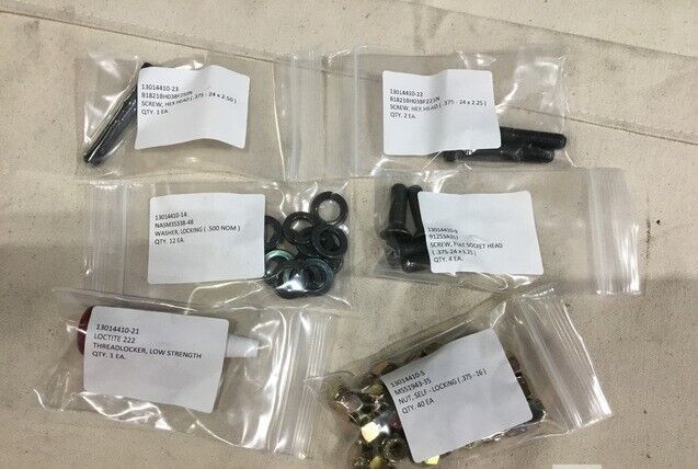 MRAP COUGAR 13014410 MECHANIC EQUIPMENT HARDWARE KIT O-GPK FASTENERS