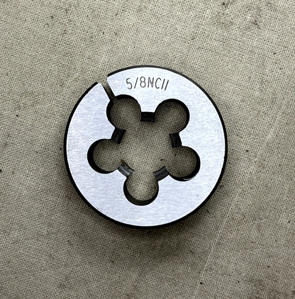 5/8" X 11 UNC SPLIT DIE THREAD CUTTER TUNGSTEN STEEL 5/8NCII