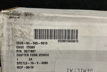 PALLETIZED LOADING TRUCK VEHICULAR OSHKOSH SHIFTER FORK 3571887 2520-01-565-0015