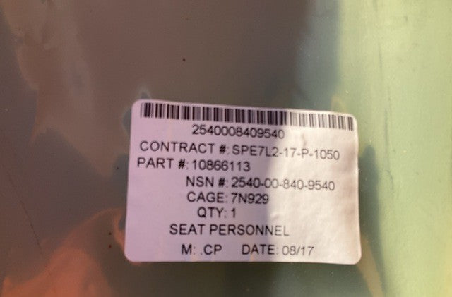 Seat M-113A1 NSN 2540-00-840-9540 - photo 3