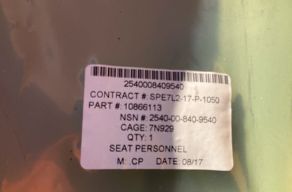 Seat M-113A1 NSN 2540-00-840-9540 - photo 3