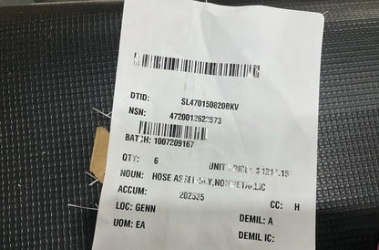 Drawer Hose 76124-1 NSN 4720-01-262-2573 - photo 7