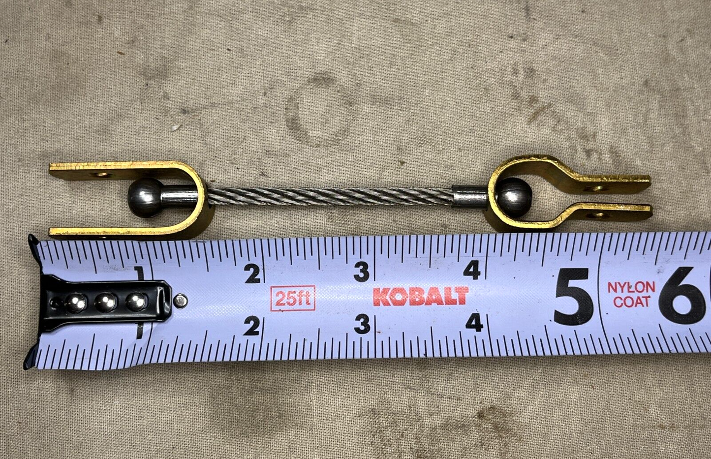 BRADLEY A4, A3 (BFVS) SINGLE LEG WIRE ROPE ASSEMBLY 12976732 4010-01-463-1743