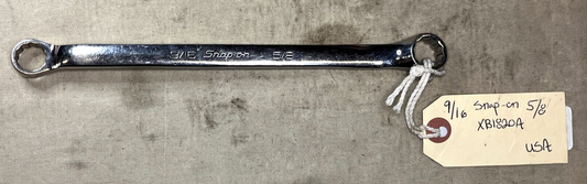 SNAP ON TOOLS XB1820A 9/16" X 5/8" BOX END WRENCH AS954 5120-01-349-1386 NOS