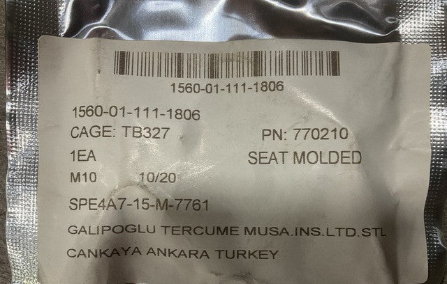 Molded Seat 770210 NSN 1560-01-111-1806 - photo 4