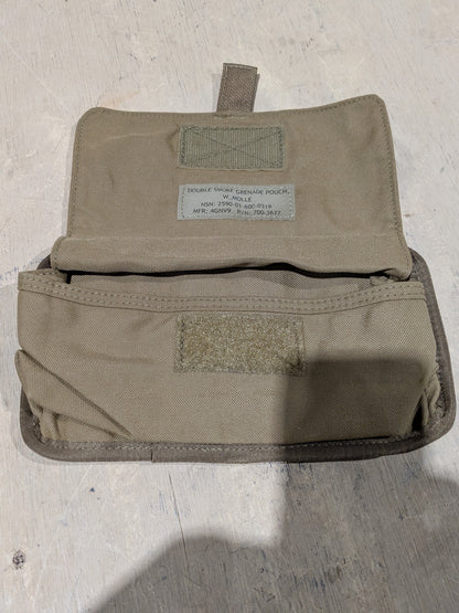 BMI Defense Systems 3677 Vehicular Ammo Pouch - NSN 2590-01-600-0319 - inventory label