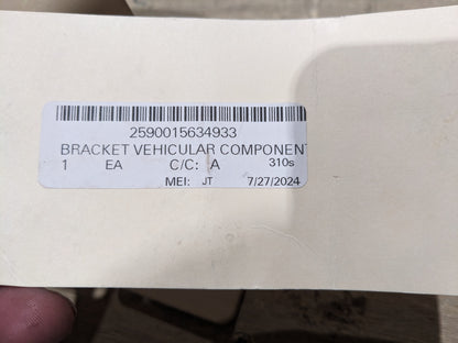 Combat Capabilities Development 13014397 Vehicular Bracket - NSN 2590-01-563-4933 - inventory label