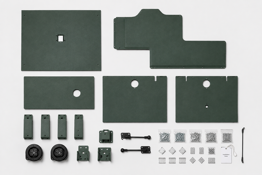 HMMWV HUMVEE H1 2 Rear Seat Belt & Insulation kit, 2510-01-410-7037, M998