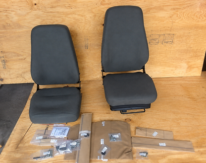 High Back Seat Kit M998 HMMWV Humvee Green Driver && Commander Seat 57K0290