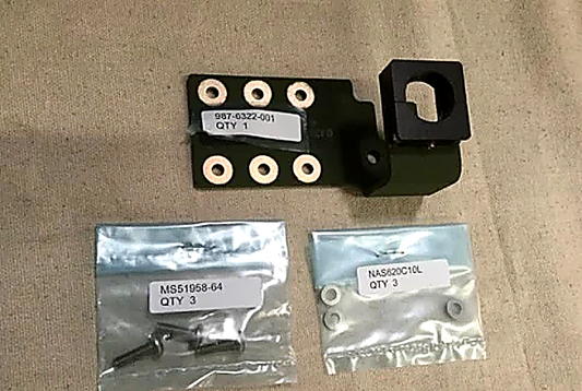 Electrical Gps Connector Bracket || || P/n 987-6323-001 | NSN 5935-01-521-3067